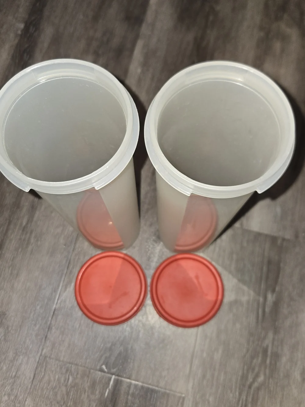 Vintage Tupperware 1661-1 Container w/ Lid - 1.1 Liters   4 3/4 Cups
